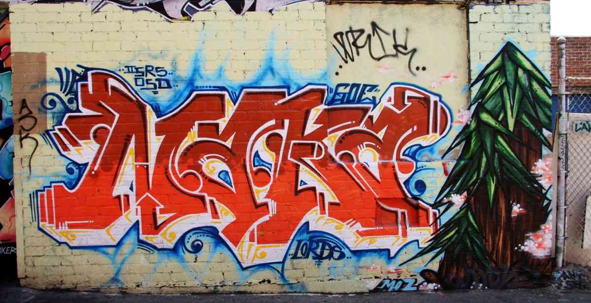Graffiti Murals Street Art 114 fpx043107 09 A4 Photo Print