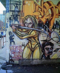 Graffiti Murals Street Art 115 1362 A4 Photo Print