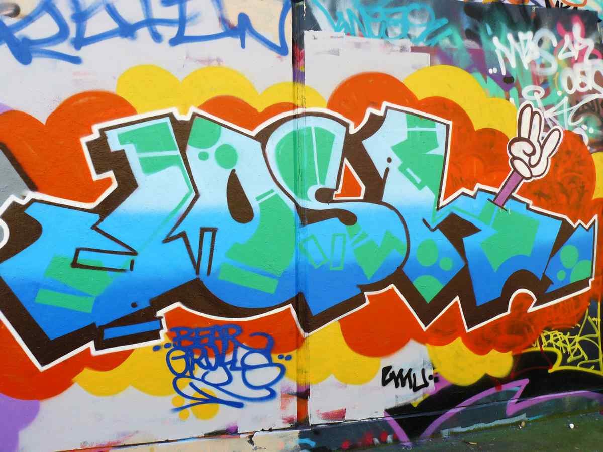 Graffiti Murals Street Art 115 hi 3 A4 Photo Print