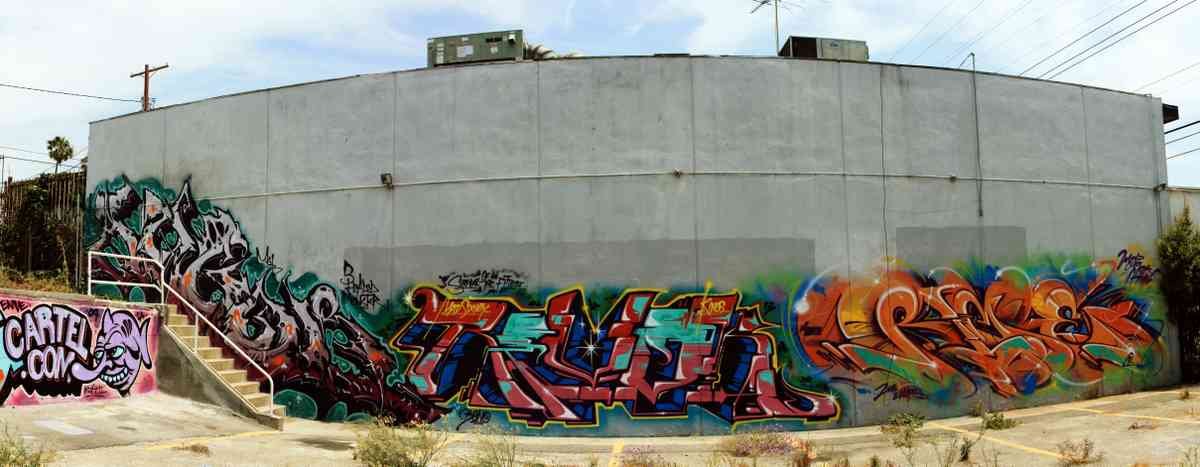 Graffiti Murals Street Art 1166 3761479168 55c43e5fbc o A4 Photo Print