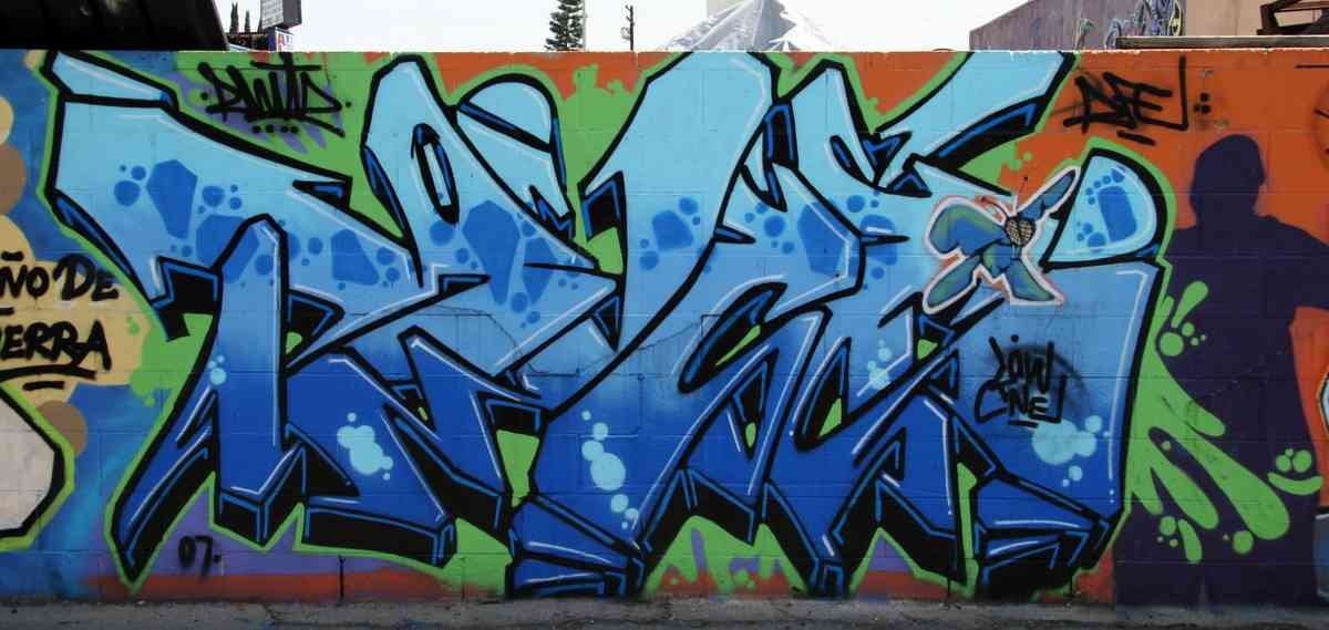 Graffiti Murals Street Art 118 fpx043107 13 A4 Photo Print