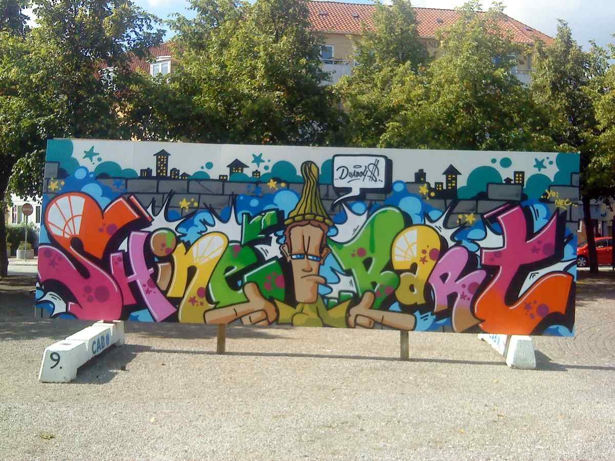Graffiti Murals Street Art 122 dsc005921 A4 Photo Print