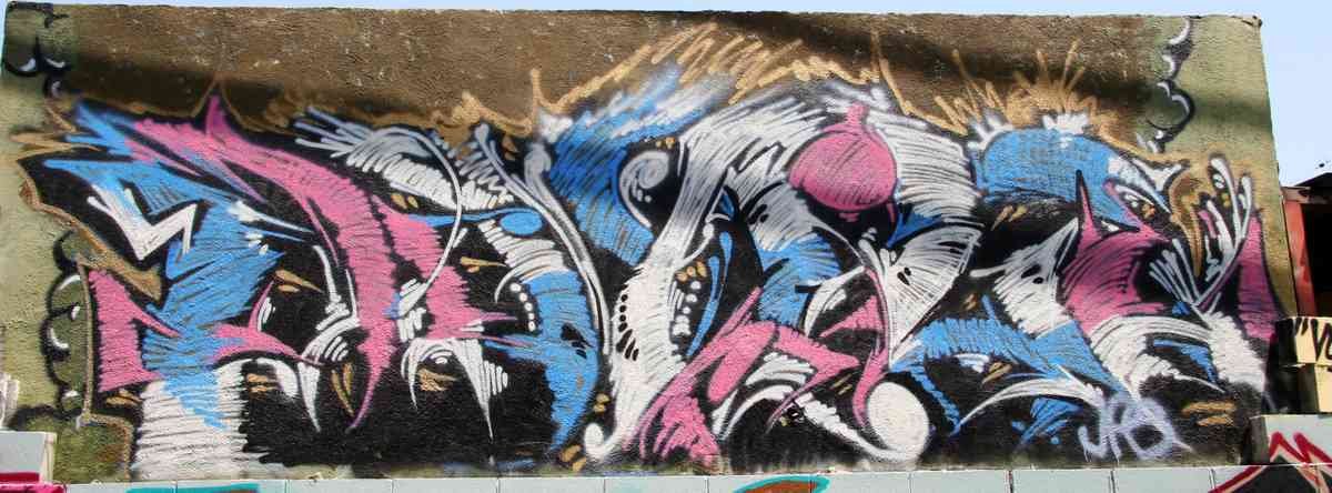 Graffiti Murals Street Art 122 fpx051007 03 A4 Photo Print