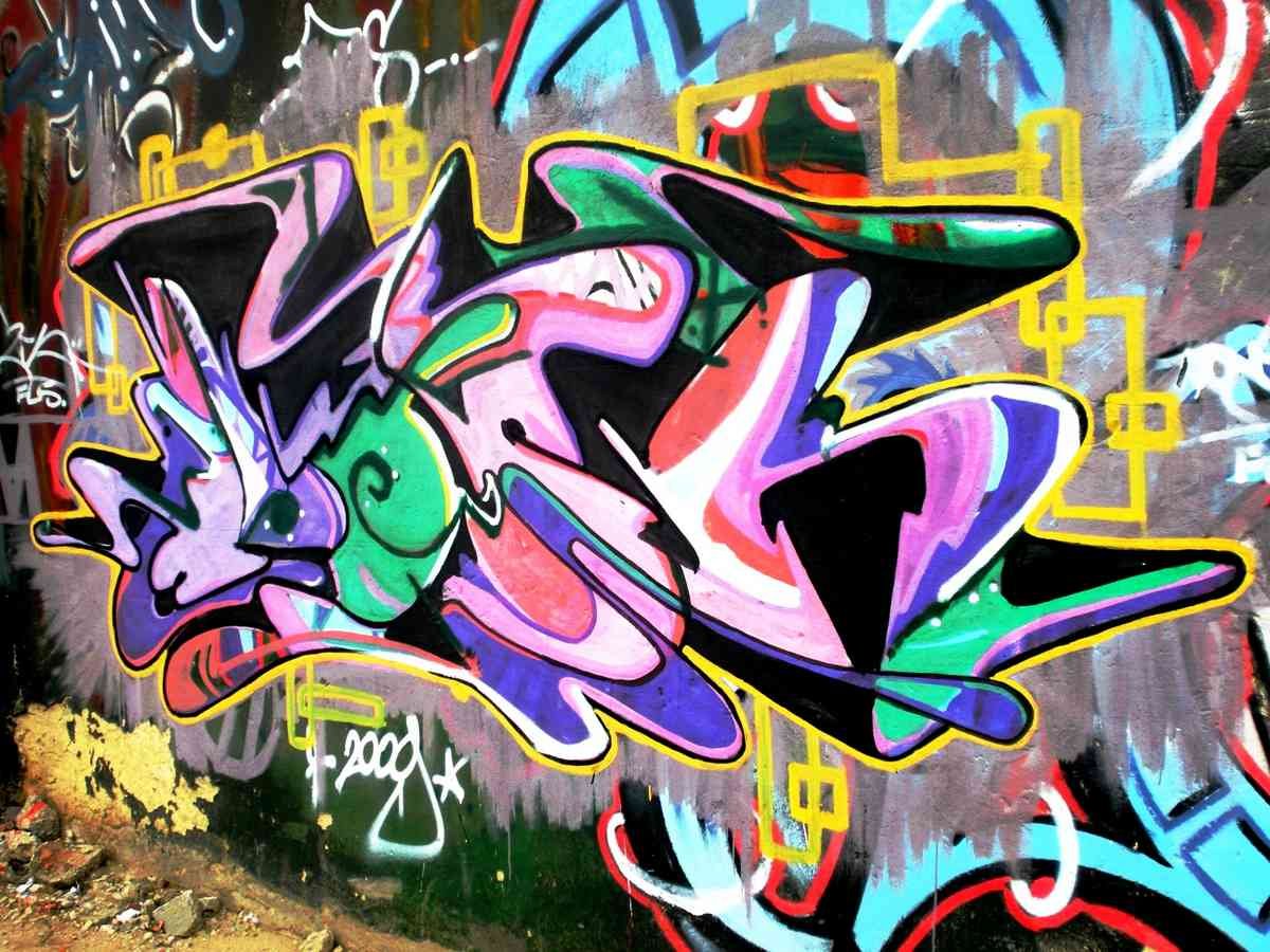 Graffiti Murals Street Art 1222 3939491370 81ff3432c3 o A4 Photo Print
