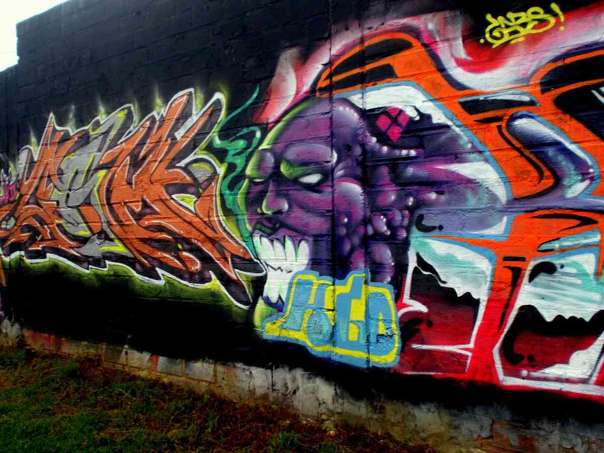 Graffiti Murals Street Art 1225 3950769640 148a82b492 o A4 Photo Print