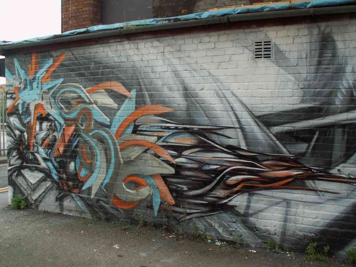 Graffiti Murals Street Art 1239 4018973019 3ceae86322 o A4 Photo Print