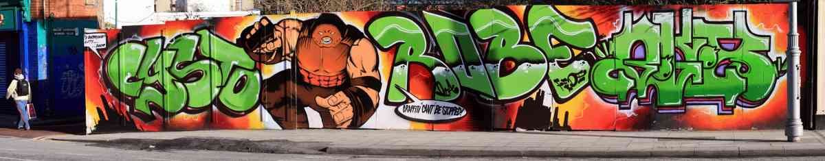 Graffiti Murals Street Art 1241 3273266376 4a1df05126 o A4 Photo Print