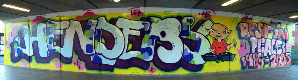 Graffiti Murals Street Art 1246 367417536 278b667441 o A4 Photo Print