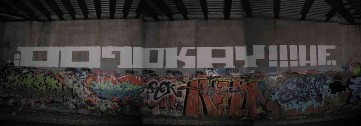 Graffiti Murals Street Art 1256 12203301 A4 Photo Print