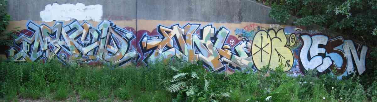 Graffiti Murals Street Art 1265 12678176 A4 Photo Print
