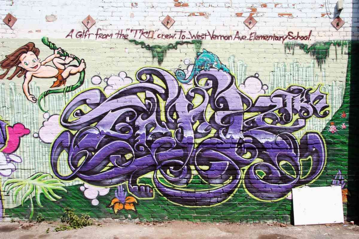 Graffiti Murals Street Art 128 fpx051107 08 A4 Photo Print