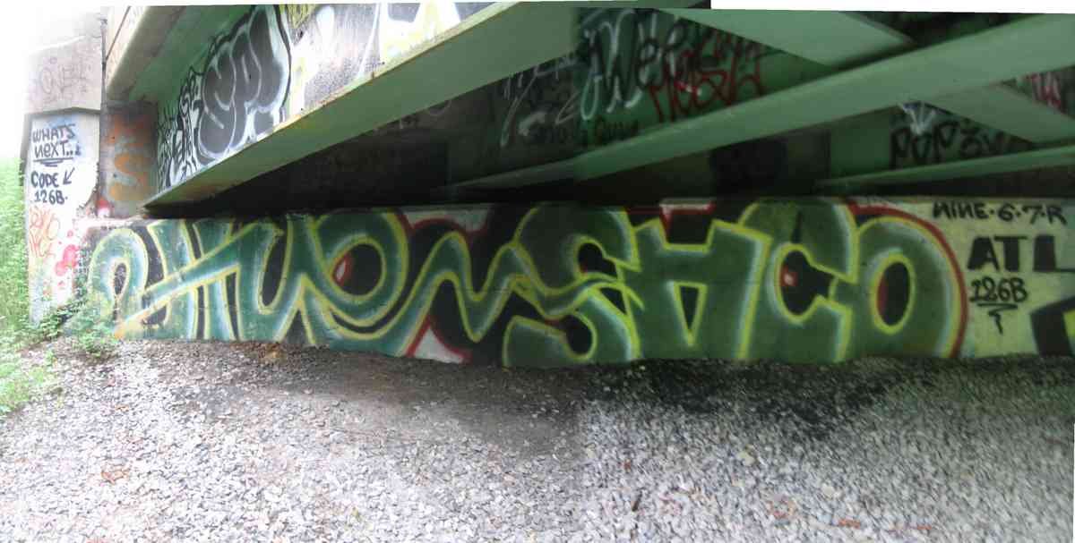 Graffiti Murals Street Art 1286 13694360 A4 Photo Print