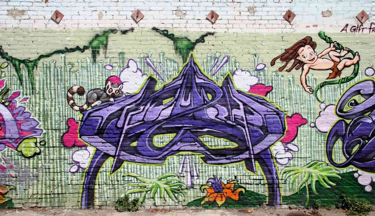 Graffiti Murals Street Art 129 fpx051207c 01 A4 Photo Print