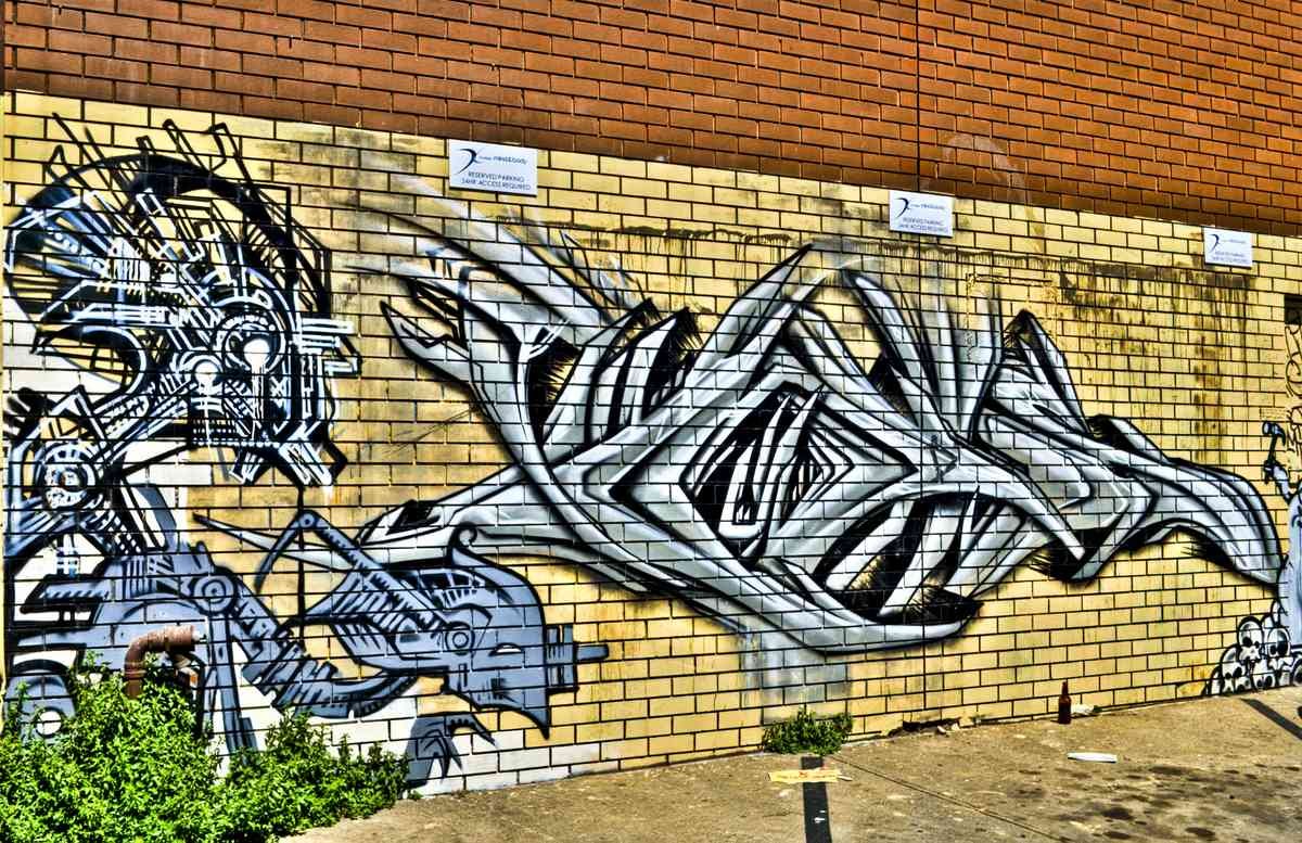 Graffiti Murals Street Art 1304 4119435806 efcdef1e9d o A4 Photo Print