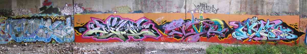Graffiti Murals Street Art 1308 14640462 A4 Photo Print