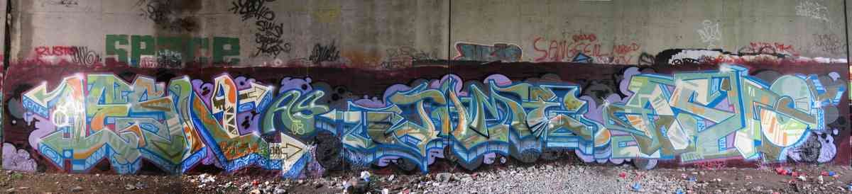 Graffiti Murals Street Art 1309 14640467 A4 Photo Print