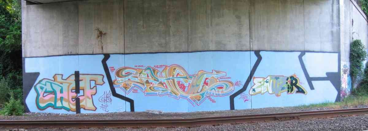 Graffiti Murals Street Art 1329 16288356 A4 Photo Print
