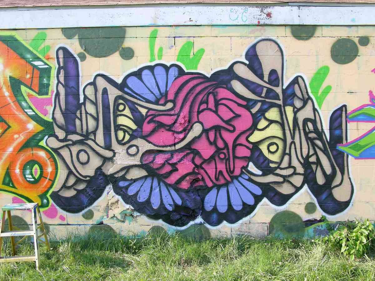 Graffiti Murals Street Art 133 4518911276 A4 Photo Print