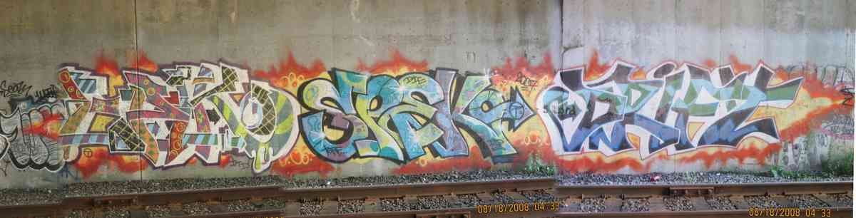 Graffiti Murals Street Art 1336 18166327 A4 Photo Print