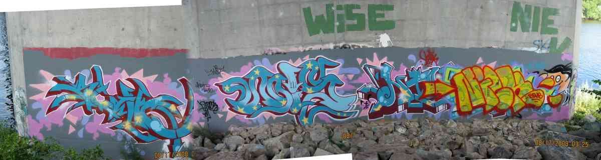 Graffiti Murals Street Art 1337 18166664 A4 Photo Print