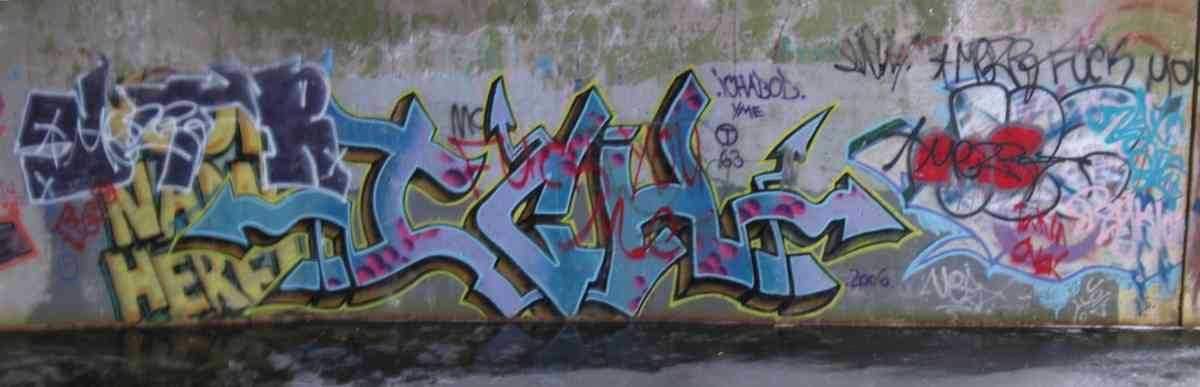 Graffiti Murals Street Art 1343 19828806 A4 Photo Print
