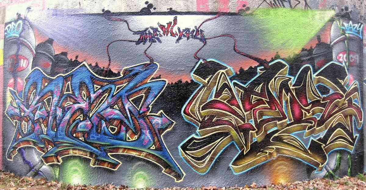 Graffiti Murals Street Art 1374 4069956544 417574525c o A4 Photo Print
