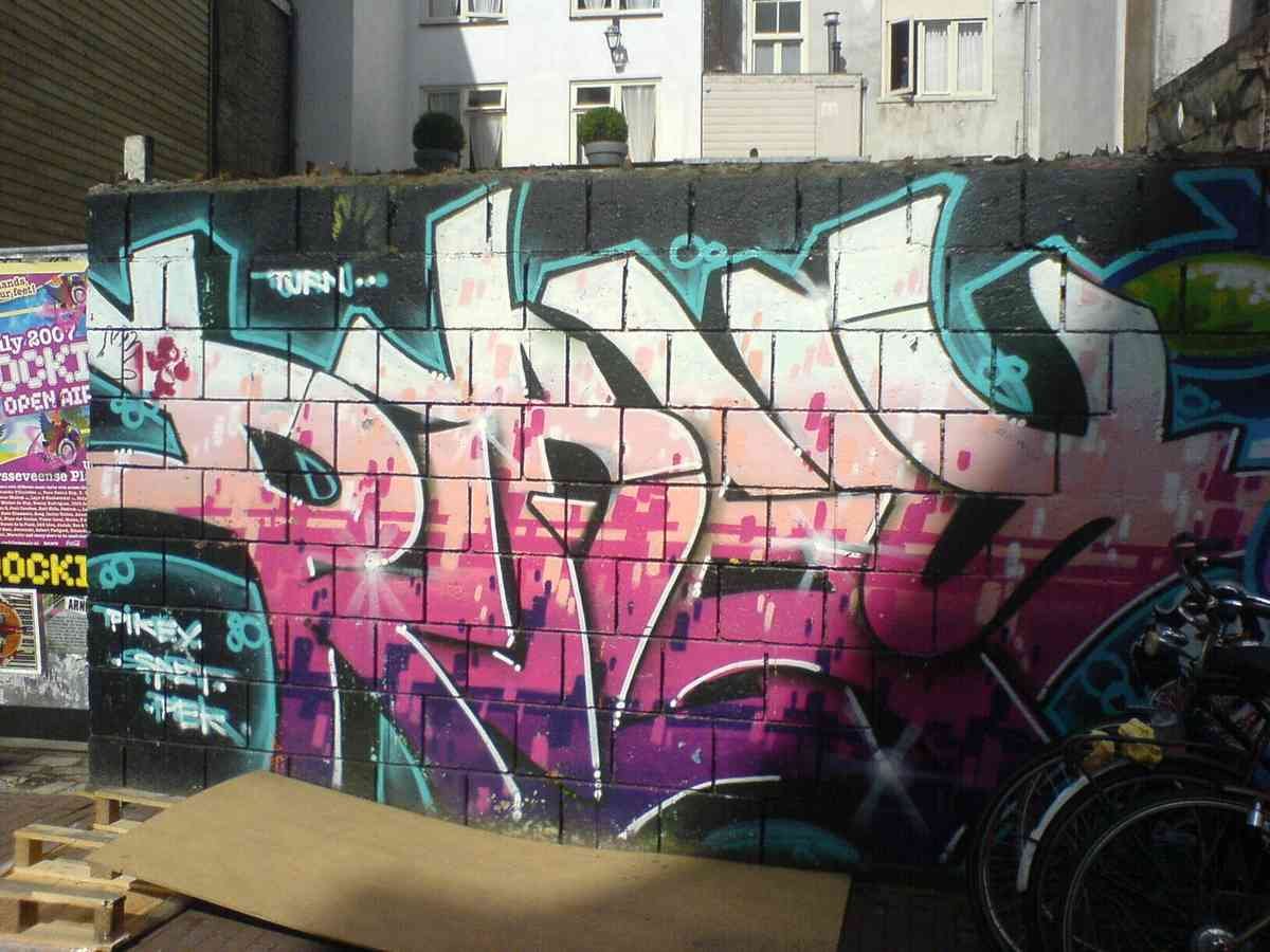 Graffiti Murals Street Art 140 amsterdam graffiti 2007 6 A4 Photo Print