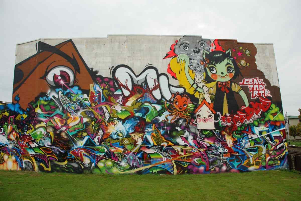 Graffiti Murals Street Art 141 4132425209 8737ebd239 o A4 Photo Print