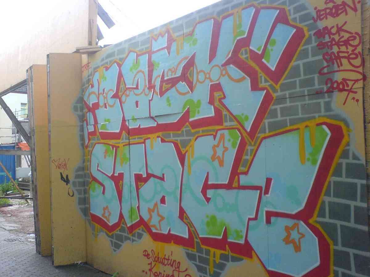 Graffiti Murals Street Art 141 amsterdam graffiti 2007 14 A4 Photo Print