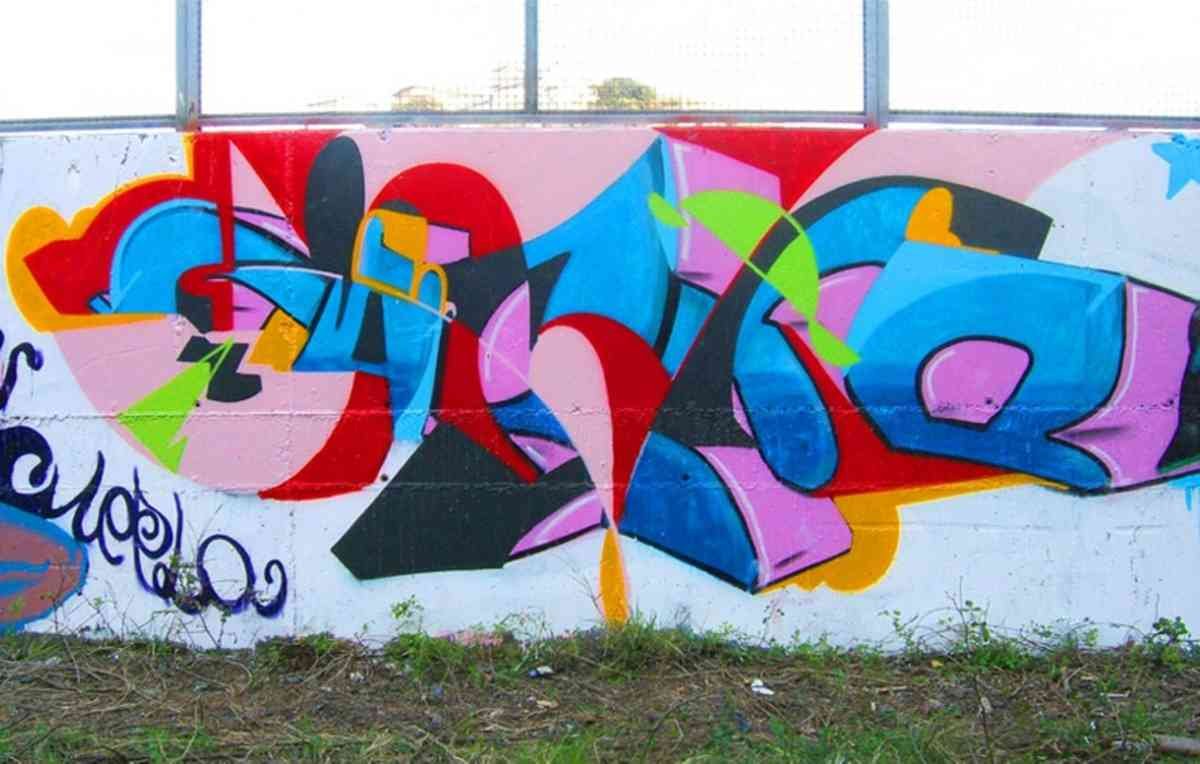 Graffiti Murals Street Art 1413 03 kaso regenerative A4 Photo Print