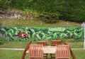 Graffiti Murals Street Art 1419 03garden graffiti commission A4 Photo Print