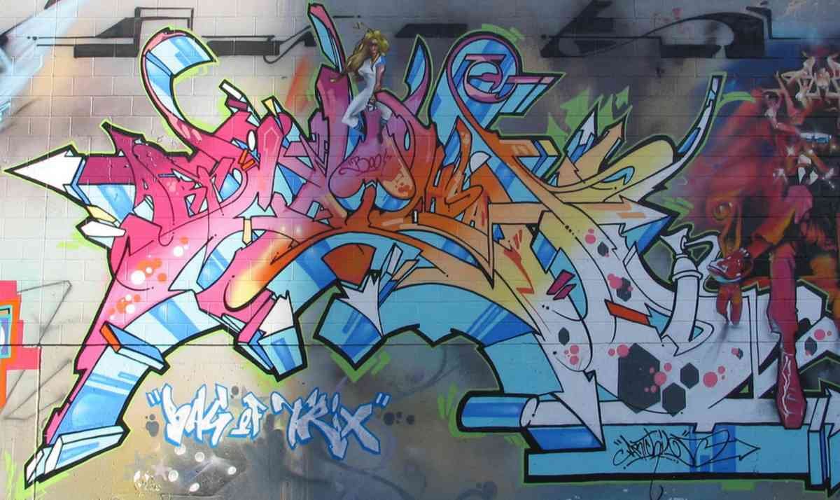 Graffiti Murals Street Art 1450 829554897 2e30bc4cc4 b A4 Photo Print