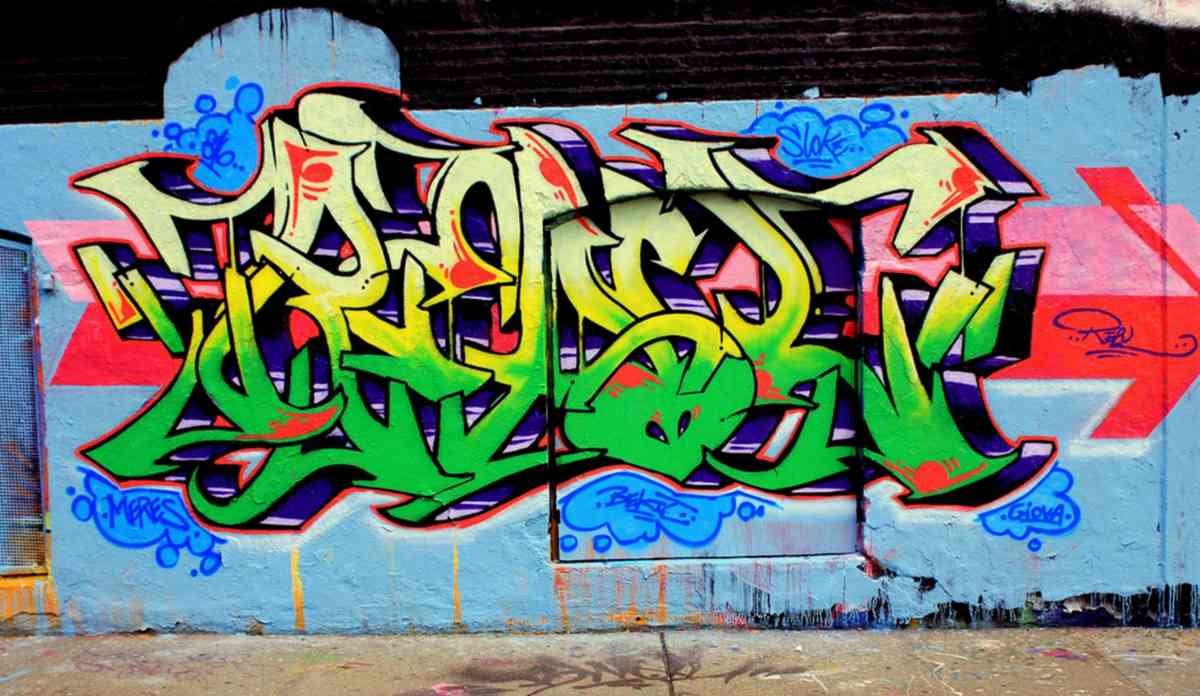 Graffiti Murals Street Art 1456 2742804927 7cc34f8e90 b A4 Photo Print
