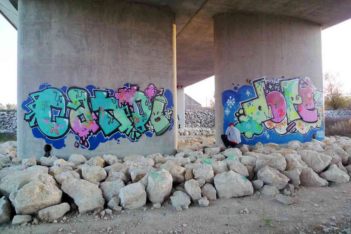 Graffiti Murals Street Art 1470 4106106284 8fd6cb3d94 b A4 Photo Print
