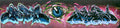 Graffiti Murals Street Art 1474 6pack eye years big A4 Photo Print
