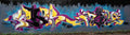 Graffiti Murals Street Art 1475 00 semor abe cologne A4 Photo Print