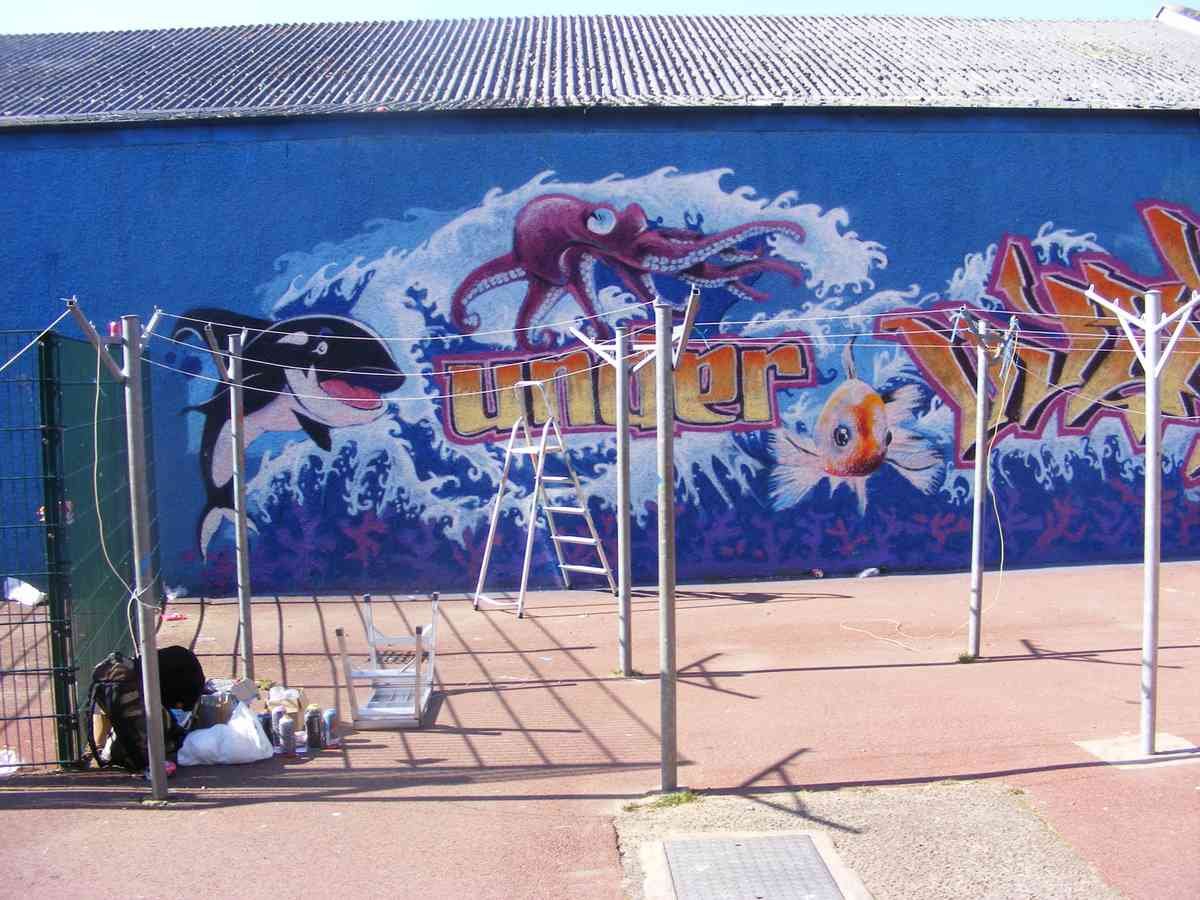 Graffiti Murals Street Art 165 dscf1128 A4 Photo Print