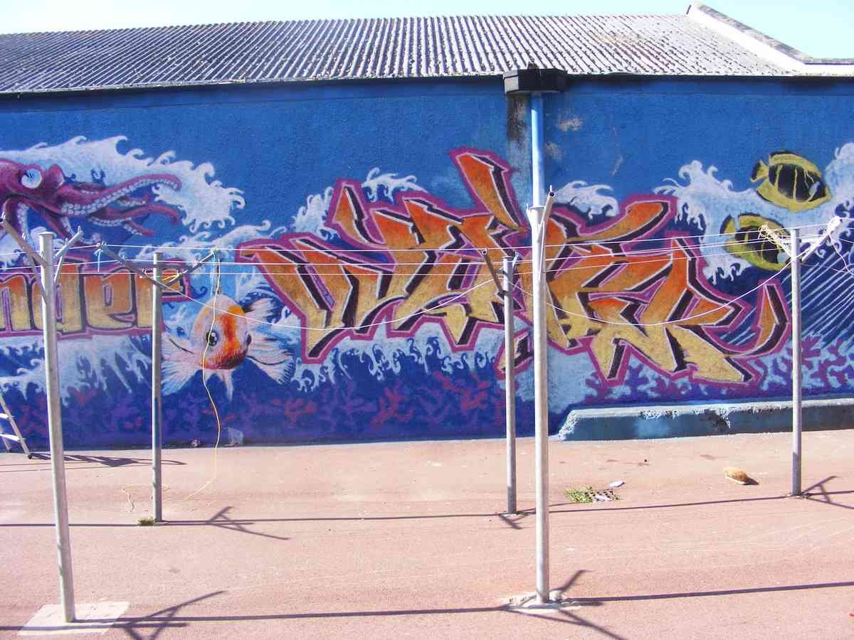 Graffiti Murals Street Art 166 dscf1129 A4 Photo Print