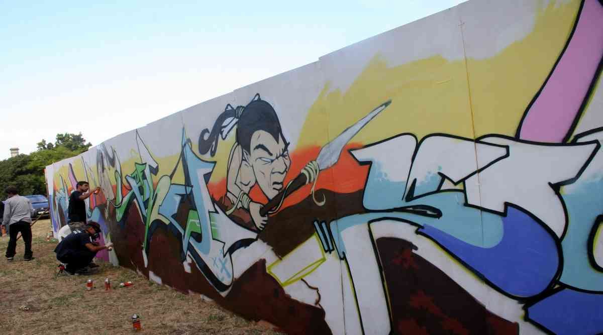 Graffiti Murals Street Art 172 originalo A4 Photo Print