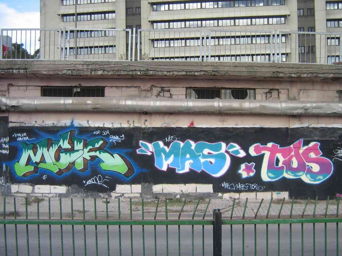 Graffiti Murals Street Art 180 graffiti 12112007184730 A4 Photo Print