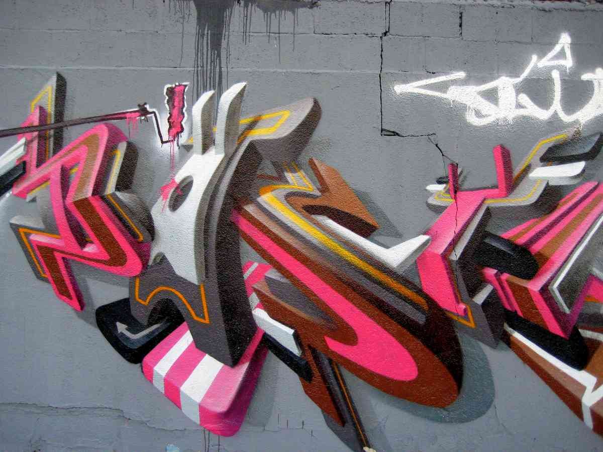 Graffiti Murals Street Art 187 2238372322 5921630bb3 o A4 Photo Print