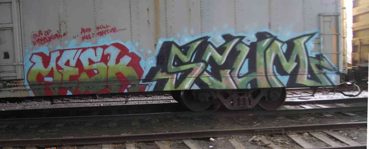 Graffiti Murals Street Art 188 1065 A4 Photo Print
