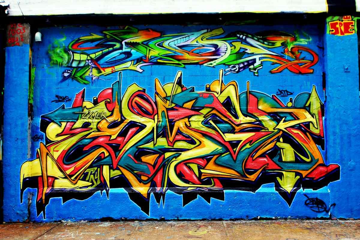 Graffiti Murals Street Art 196 4154663452 918d37d967 o A4 Photo Print