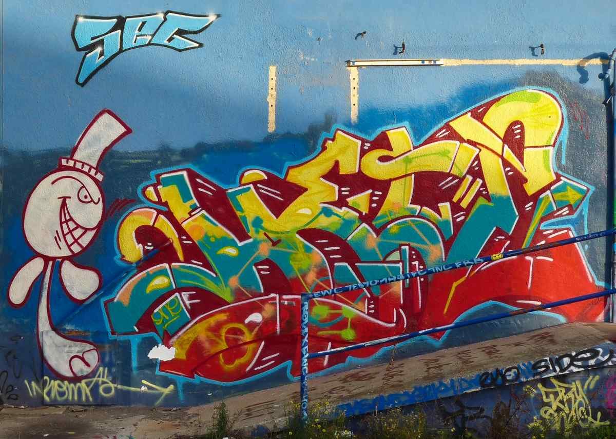Graffiti Murals Street Art 212 4123084510 41bfeb35c5 o A4 Photo Print