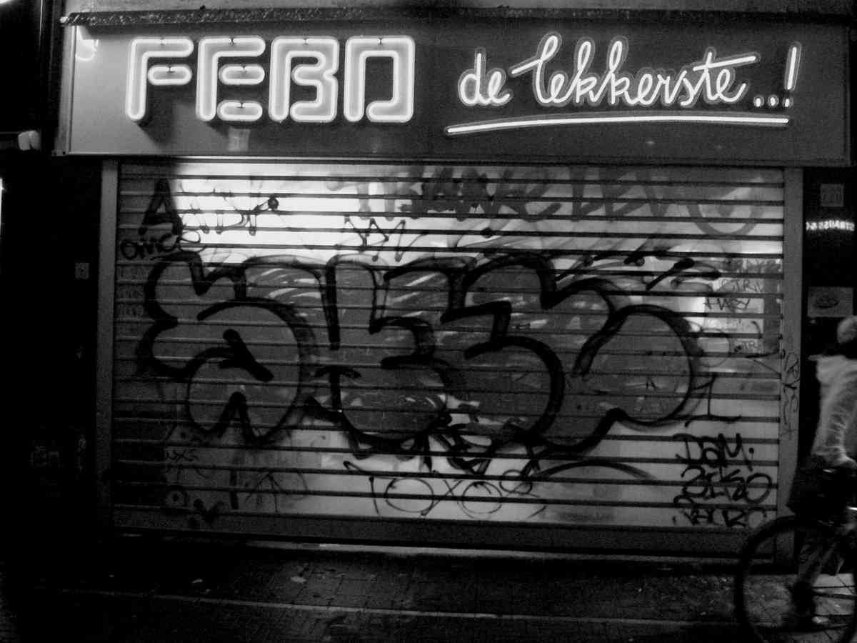 Graffiti Murals Street Art 214 amsterdam8 A4 Photo Print