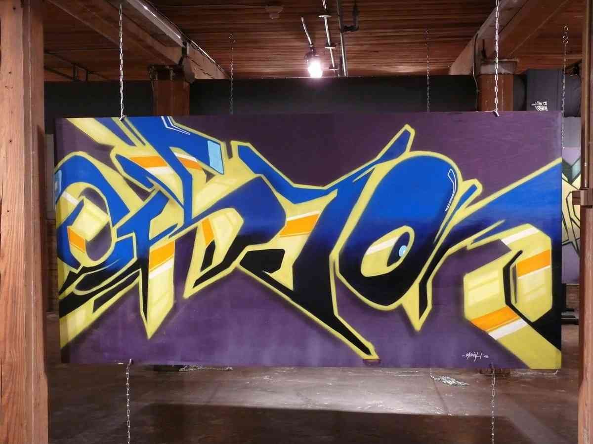 Graffiti Murals Street Art 218 panel2 A4 Photo Print