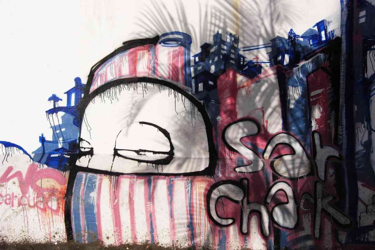 Graffiti Murals Street Art 223 graffiti2 7483 A4 Photo Print