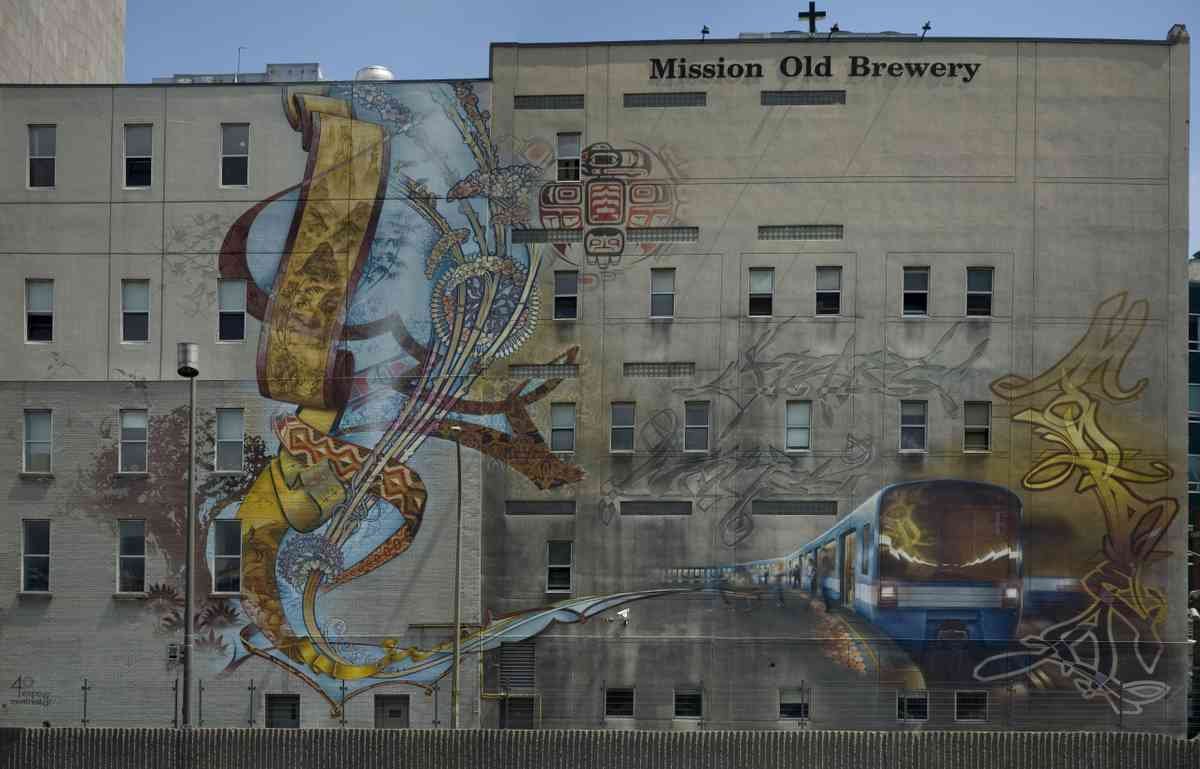Graffiti Murals Street Art 225 missionBrewery A4 Photo Print