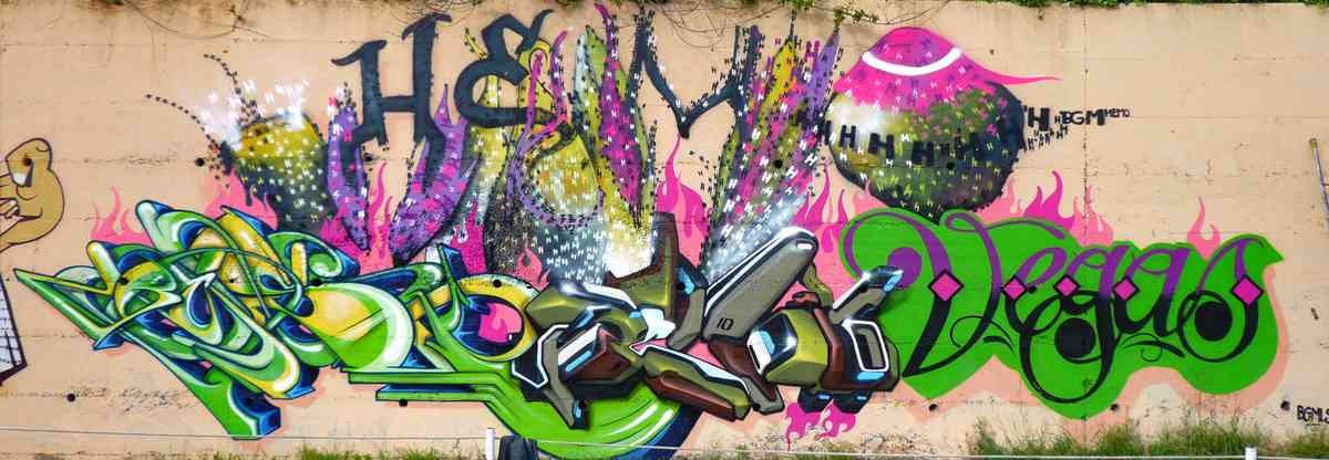 Graffiti Murals Street Art 226 2563978583 52938b697f o A4 Photo Print