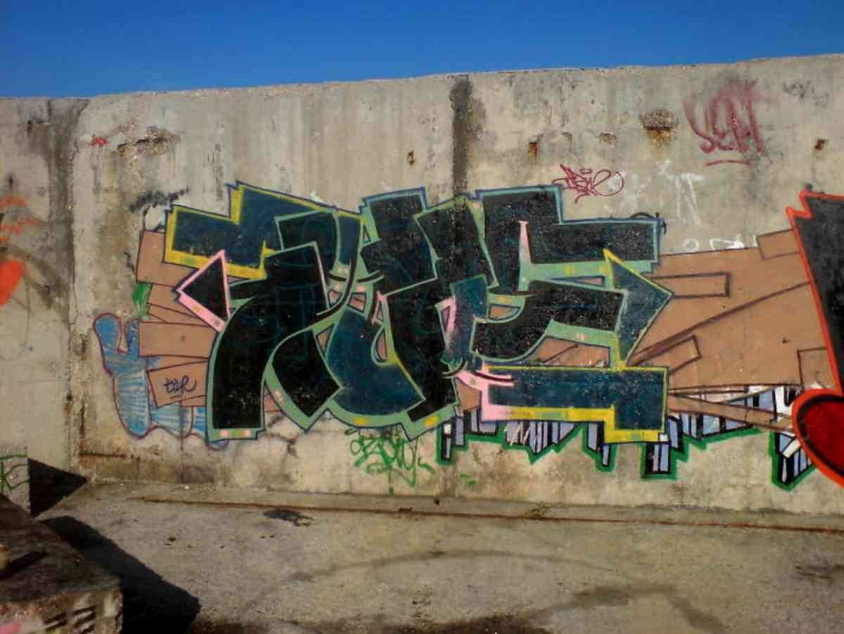 Graffiti Murals Street Art 229 1y A4 Photo Print